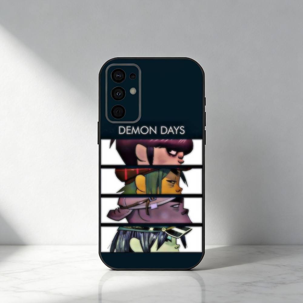 

Comic Rock Band G-gorillaz Phone Case For Samsung S25,S24,S21,S22,S23,S30,Ultra,S20,Plus,Fe,Note,5G Black Cover Samsung S21plus