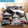 3PCS pop Lady music 3pcs Bedding,Including 3PCS Duvet Cover And 2pcs Pillowcases Perfect for Christmas,Ideal for Bedroom, Dormitory