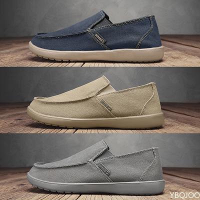 Męskie buty wulkanizowane 2024 Jesień Nowe buty męskie Oddychające buty płócienne do chodzenia Oddychające mokasyny trampki Męskie