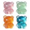 Little Bear Squeeze Toy Soft TPR Fidget for Stress Relief Realistic Gummy Candy Design Slow-Rising Toy Novelty Gift for Anxiety Party Favors