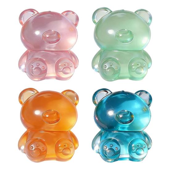 Little Bear Squeeze Toy Soft TPR Fidget for Stress Relief Realistic Gummy Candy Design Slow-Rising Toy Novelty Gift for Anxiety Party Favors