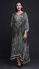 Phagun Floral & Paisley Ladies Plus Size Kaftan Summer Wear Beach Coverup Kimono