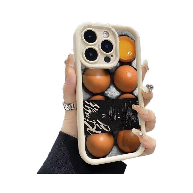 All-inclusive lens egg carton for Apple 16 mobile phone case iphone14promax protective case 13 soft case 12 new