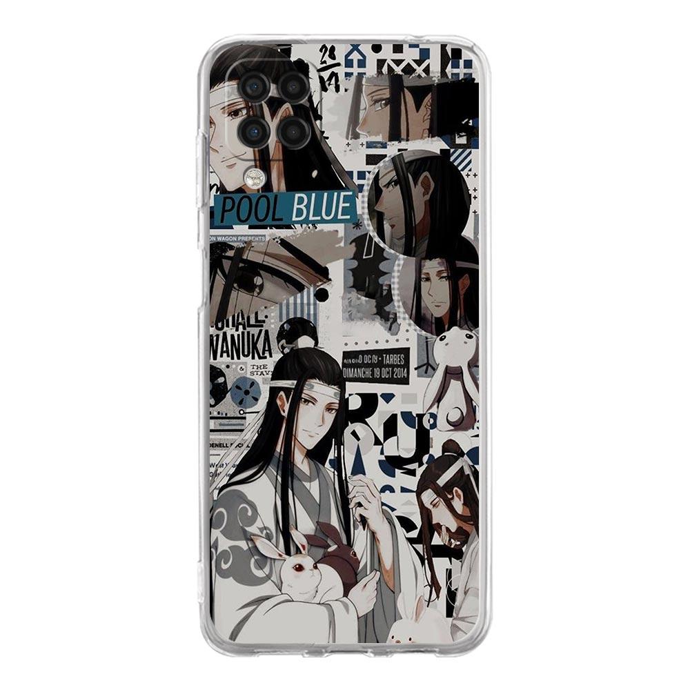 

Чехол для телефона с рисунком «Мо Дао Зу Ши» для Samsung Galaxy A51 A71 A21S A12 A11 A31 A41 A03S A13 A33 A73 A53 A52 A32 5G A23, прозрачный чехол Samsung A73 5G