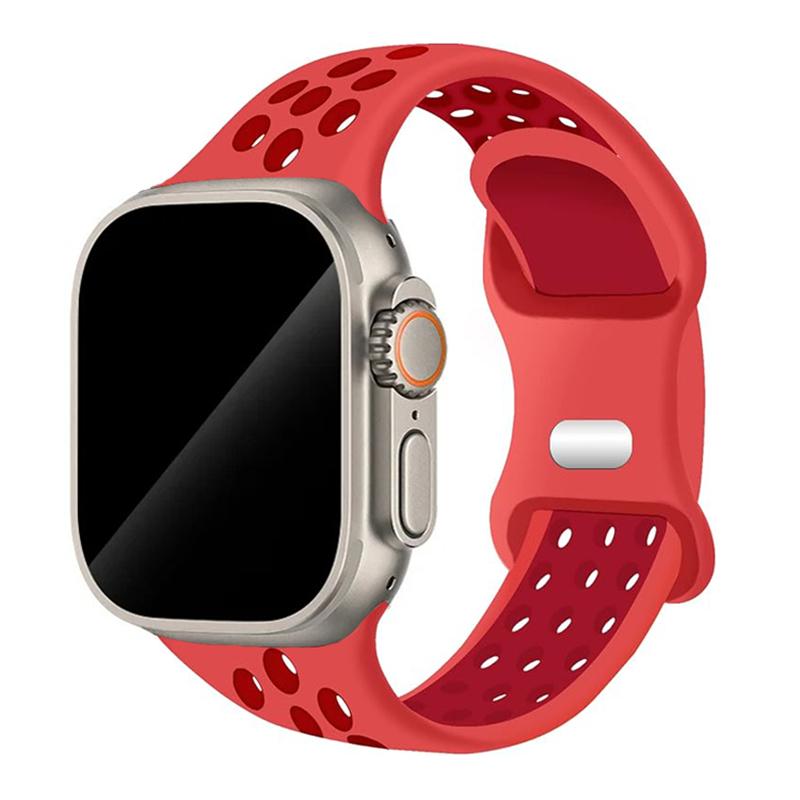 Sport Strap for Apple Watch Band 44mm 45mm 46mm 49mm/38mm 40 41mm Colored Particles Rubber Band IWatch Ultra 11 10 9 8 7 6 5 SE