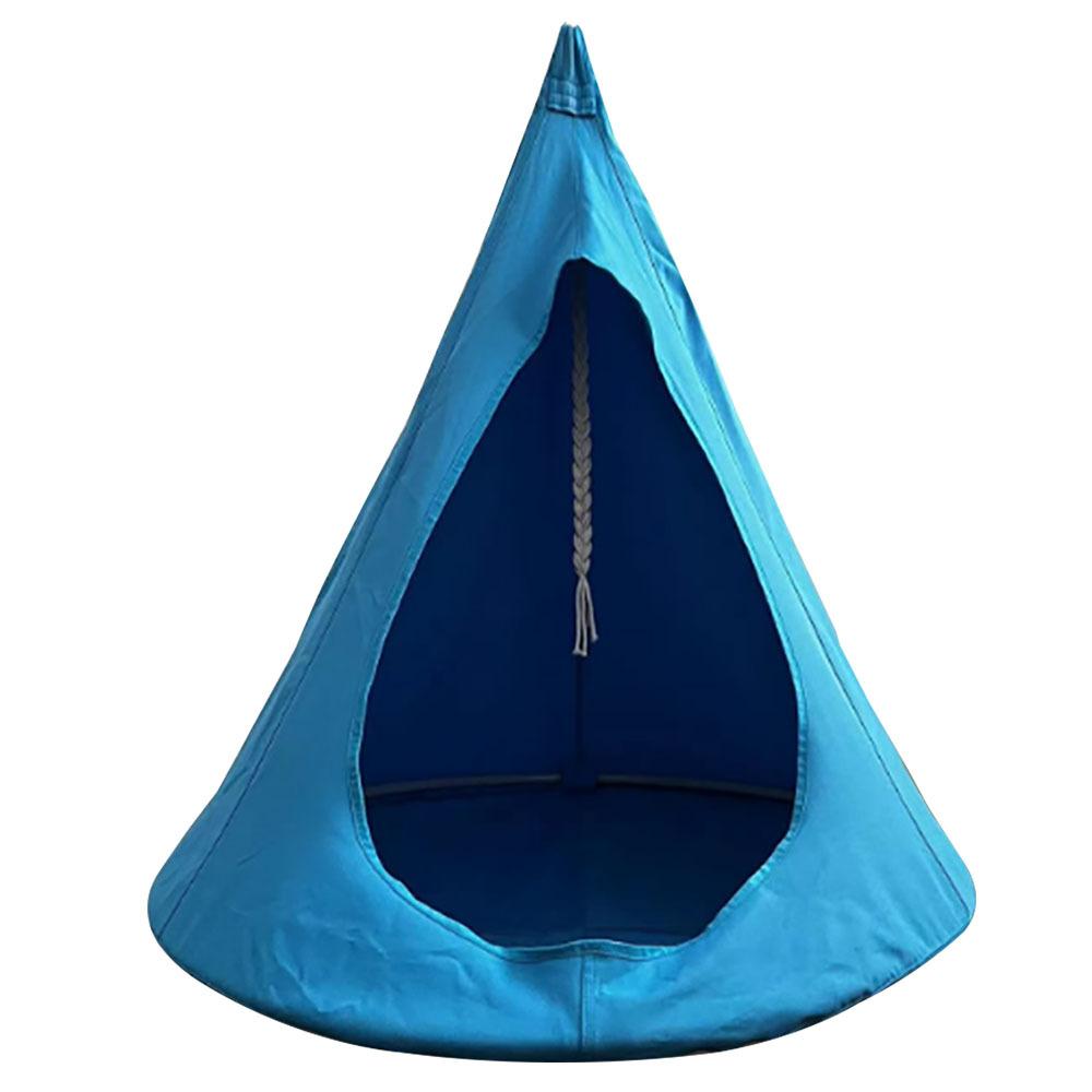 Butterfly Outdoor Indoor Patio Hammock Swing Blue Sky Tent Suspended Hanging Chair Lazy Homestay Attraction Garden Cage синий
