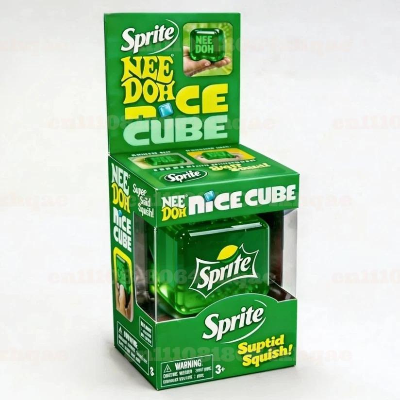 Needoh Sprite Limited Edition Nice Cube Knijpspeeltje