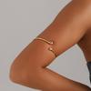 Personalized exaggerated arm ring opening adjustable ins style light luxury fashion versatile bracelet bracelet bracelet