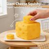 Sensory Stress Relief Giant Cheese Squishys Soft Novelty Food Theme Cheese Cubes Toys
