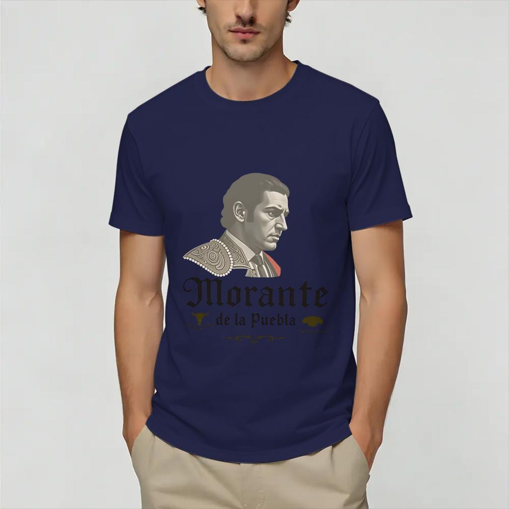 Morante De La Puebla Unisex T-Shirt Vintage T-Shirt Kurzarm Rundhals T-Shirt Baumwolle Sommerkleidung