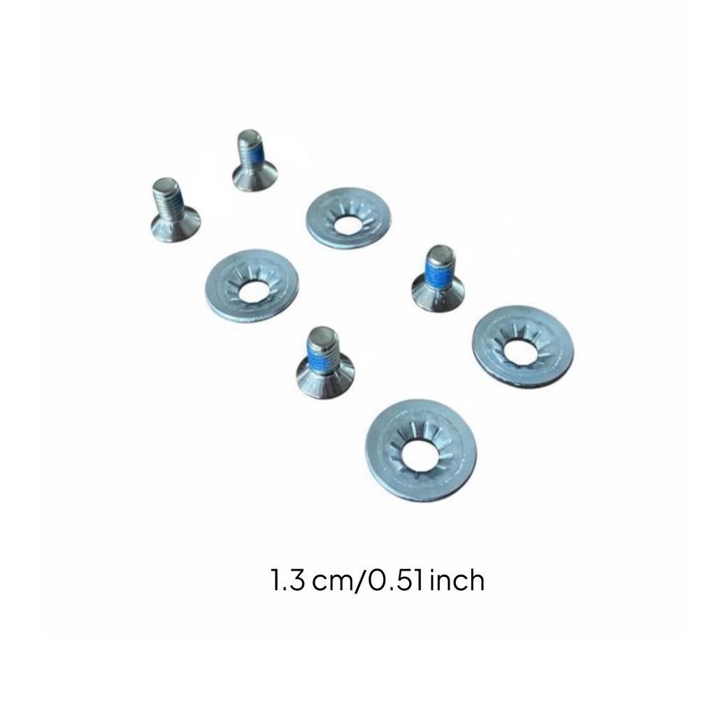 Mounting Screw for Snowboard Binding Base, M6x13mm, sturdy Burton 13mm