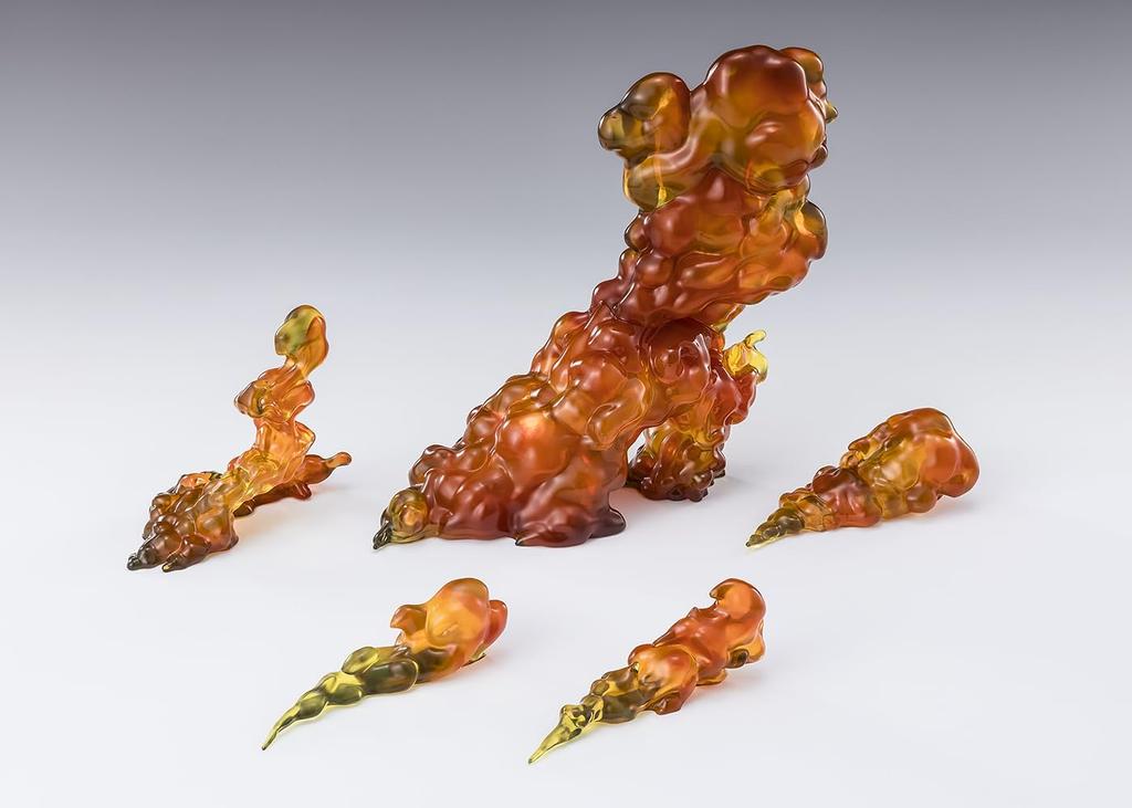 TAMASHII NATIONS Tamashii Effect Smoke Burst Ver. for S.H.Figuarts (approx. 135mm, PVC & ABS Painted Effect Parts)