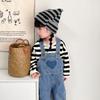 Stylish Children's Knit Hat with Devil Cat Ears Fashionable Winter Cap Warm & Comfortable Hat for Kids 3-15 Years Old