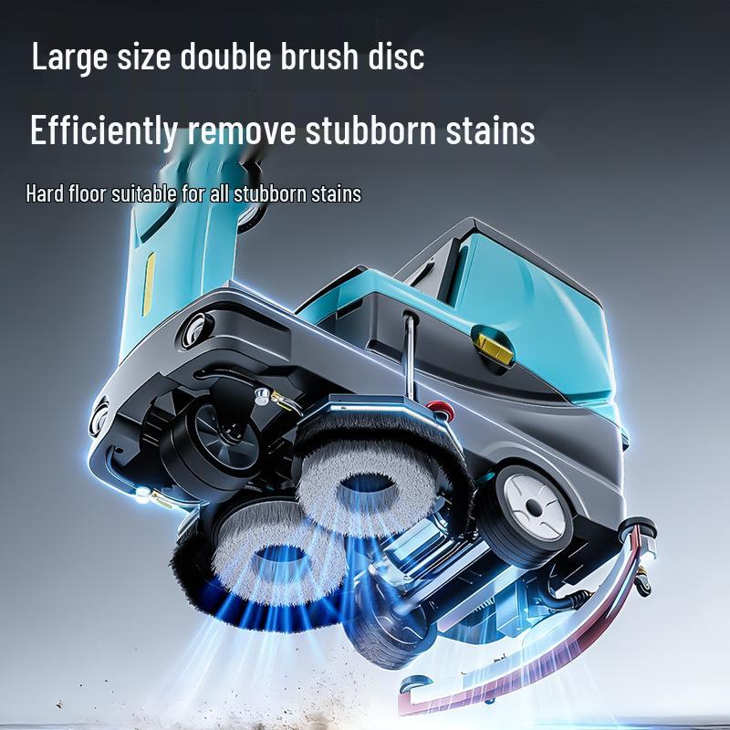 Bosuo Industrial Ride-On Floor Scrubber & Dryer
