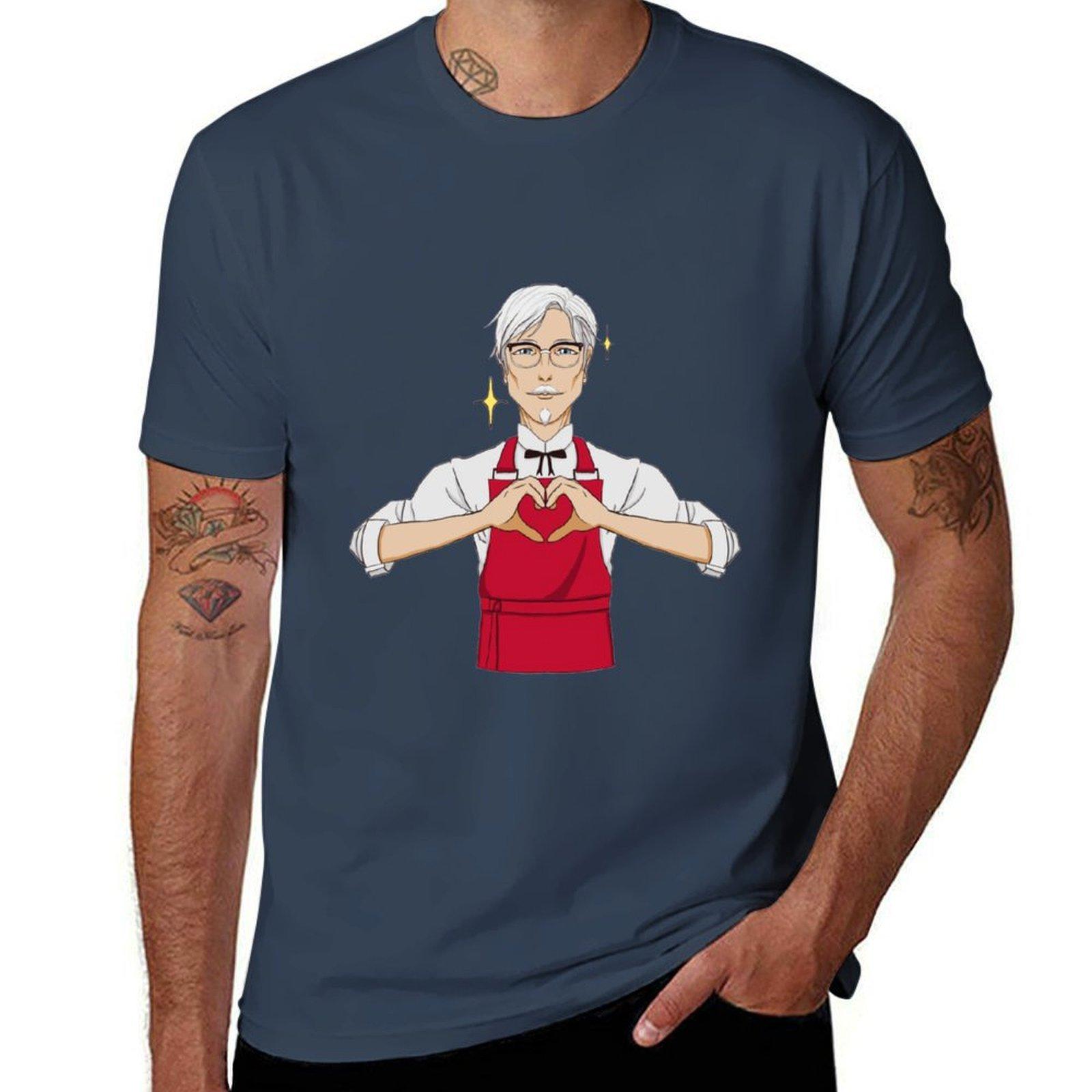 Hot Chicken Unisex TShirt Fashion Casual Short Sleeve Top S