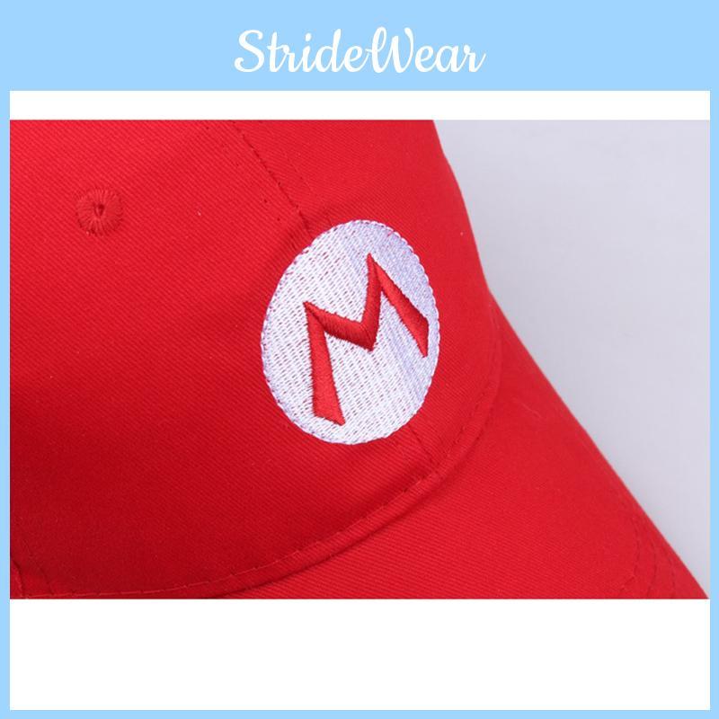 Chic Super Luigi Mario Bros Cosplay Adult Size Hat Cap Baseball Hats Costume
