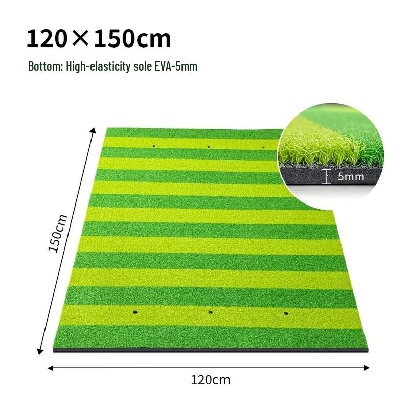 WEZHO Two-Color Golf Hitting Mat