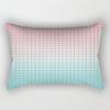 Ins Pink Geometric Waist Pillow Case Car Sofa Pillow Cushion Cover Pillow Case Pillow Case Pillow Case