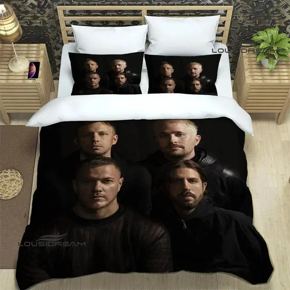 Comforter Rock Band Imagine Dragons Bedding Sets Exquisite Bed Supplies Set Bed Comforter Set Bedding Set Luxury Birthday Gift