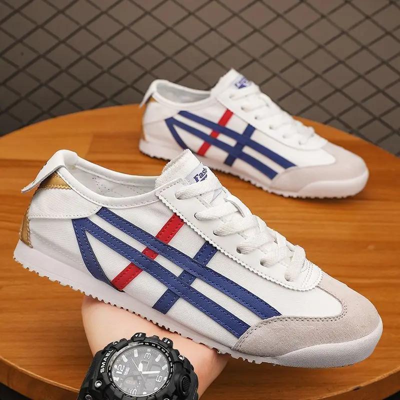 Casual Board Shoe Canvas Sneakers Man Breathable New In Promotion Trend 2024 Trends Low Price Trendy Vulcanize Shoes for Men