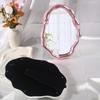 Irregular Shape Electroplated Cloud Makeup Mirror for Tabletop, Wall-Mount, or Dorm Rooms
