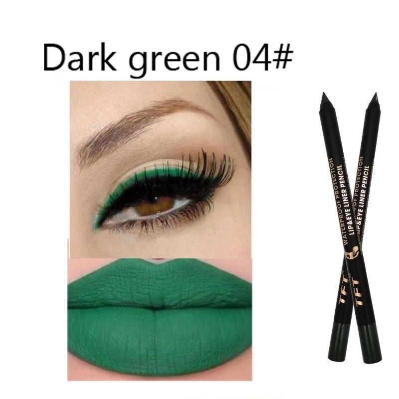 Long lasting Lipliner Pencil 15 Colors Make up Lip Cosmetic Matte Soft Lip Liner Stick As Eyeliner Pen For Women's Makeup Korean