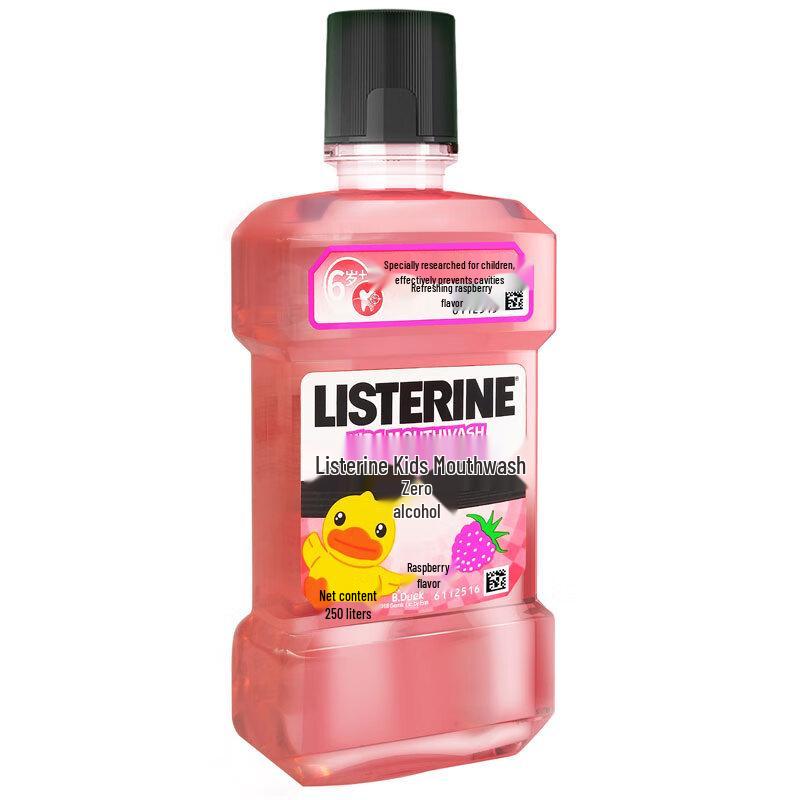 Listerine Kids Mouthwash, Raspberry