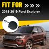 Car Front Tow Bumper Hook Cover Cap Black For 2018  Ford Explorer FO1029104