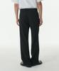 Musinsa Standard Cool Touch To Tuck Wide Hidden Elastic Waist Slacks [Black]