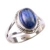 Natural Kyanite Gemstone Handmade 925 Solid Sterling Silver Gift Ring S.6 z0i88