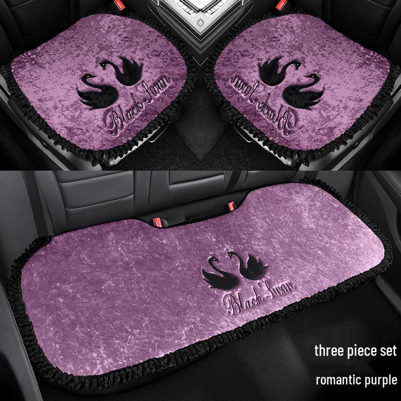 Warm Plush Seat Cushion for BYD Yuan, Song Pro, Qin Plus DMI, Dolphin, Seal, Destroyer 05