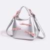 Ballet Butterfly Portable Shoulder Crossbody Spring And Summer Bucket Vegetable Basket Bag Bow Niche Design High