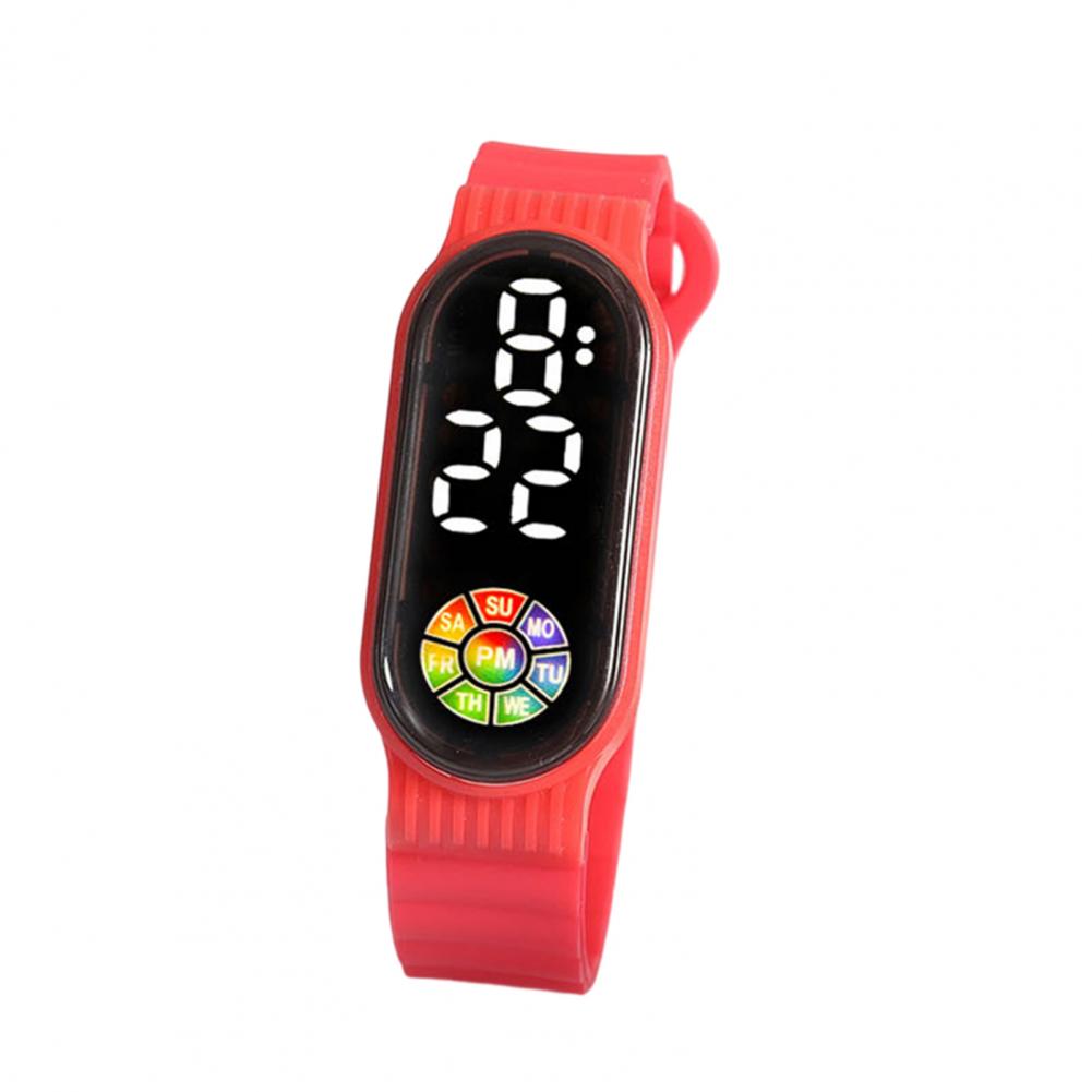 Wrist Watch Touch Control Digital Display Waterproof Multi-function Kids Electronic Watch