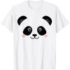 Cute Panda Face T-Shirt(1)