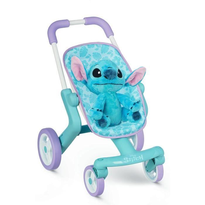 SMOBY - Stitch Poussette + Peluche - dès 18 mois