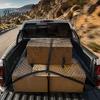 Campingausrüstungs-Organizer LKW-Laderaumnetz, Bett Dehnbares Elastisches Netz Automobil Kofferraum mit 4 Haken für Pickup-Ladefläche, SUV