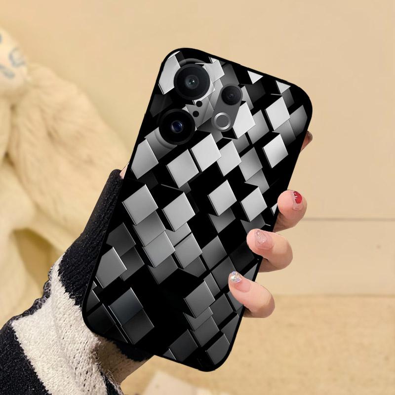 For VIVO S30 Pro Mini Phone Case Stylish Soft TPU Cover For Vivo X200 FE Shockproof Bumper Funda V2503 V2465A Lens Protection