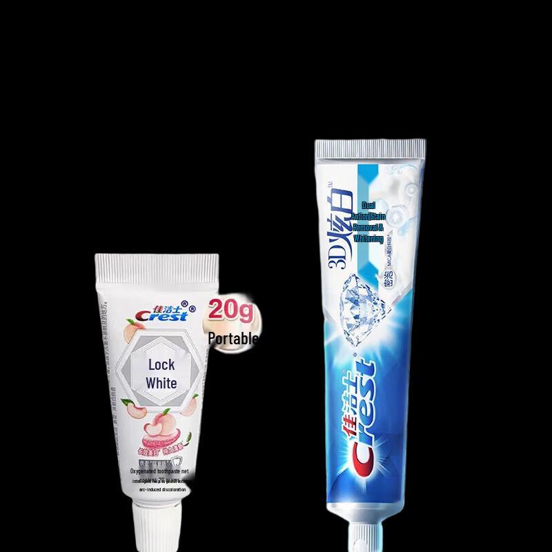 Crest Dual-Color Whitening Toothpaste Set