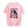 Japonský Démon Anime Punk Goth Tričko Volné Streetwear Harajuku Letní Móda Dámské Ležérní Estetické Kreslené