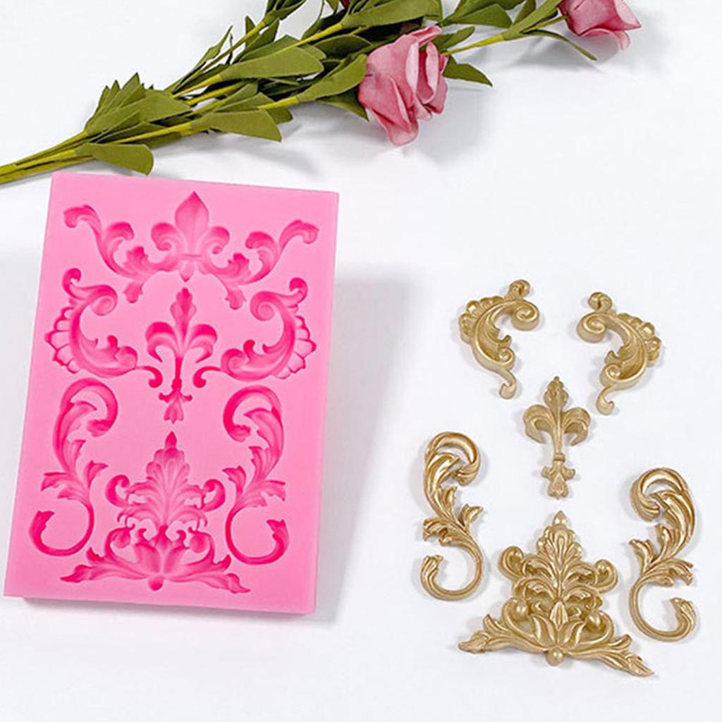 Relief Shape Fondant Molds Silicone Material Baking Accessories for Cake Border