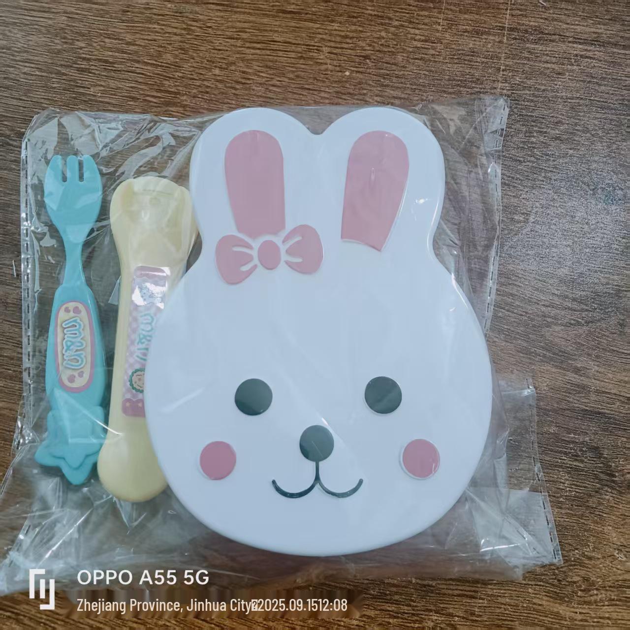 Японский кукольный обеденный набор: Кролик Бэнто Игрушечный Набор Аксессуаров для Игровой Кухни