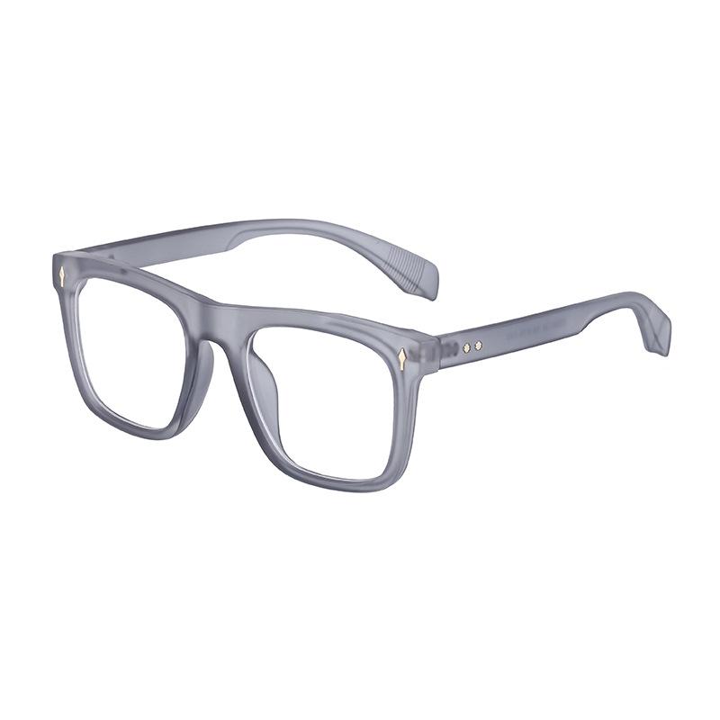 Retro Square Frame Glasses Frame Men'S Simple And Versatile Glasses Frame Women Can Be Equipped With Myopia Optical Frames