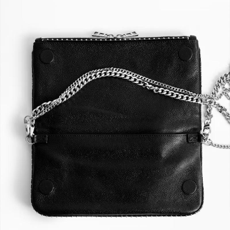 ZV taška Francouzská móda vynikající dámská taška s diamantovými křídly crossbody taška psaníčko obálka dámská taška přes rameno