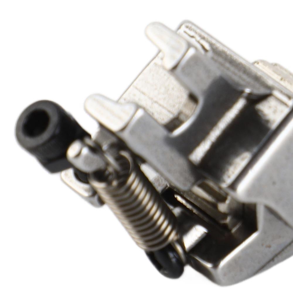 Adjustable Sewing Machine Foot Snap-On Roller Presser Foot Leather Sewing