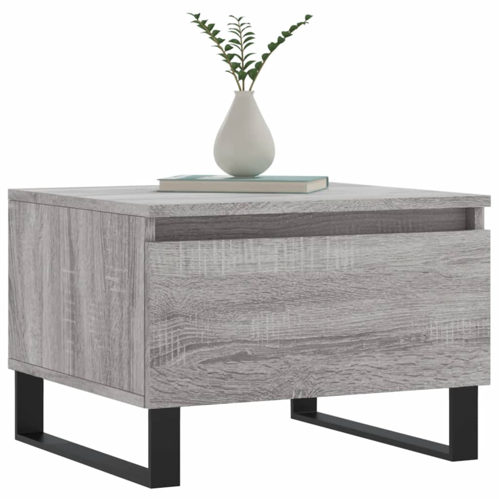 Vidaxl Coffee Tables, 2 Pcs, Sonoma Oak Grey, 50X46X35 Cm