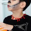 Coliere Drăguțe din Fetru pentru Copii Halloween Choker Gotic, Decorațiuni Pandantiv Liliac/Păianjen/Pisică/Dovleac, Accesorii Colier Costume Reglabile Părinte Copil,