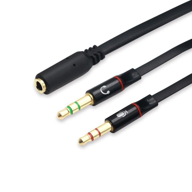 

Аудиоразветвитель 3,5 мм: Одинарный 3,5 мм гнездо на двойной 3,5 мм штекер для гарнитуры/наушников