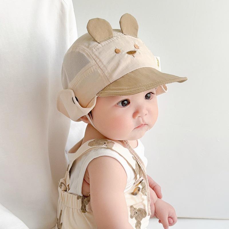 Letni kapelusz rybacki dla niemowląt - Uroczy i lekki