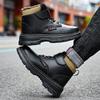 2025 Winter Girls' and Boys' Warm Cotton Martin Boots - Soft Sole, Trendy, for Primary School Students.