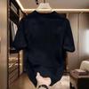 American Trendy Brand High-End Pure Cotton Men'S Printed Short-Sleeved T-Shirt Trendy Casual Round Neck T-Shirt Men'S